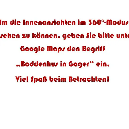 Boddenhus 1 *
