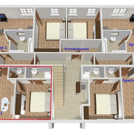 Boddenhus 1 * Gager